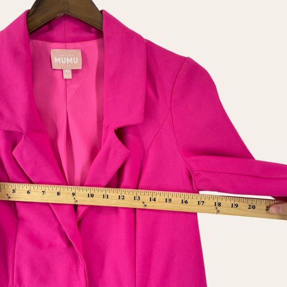 Show Me Your Mumu Barbie‎ Hot Pink Major Blazer - Picture 6 of 9